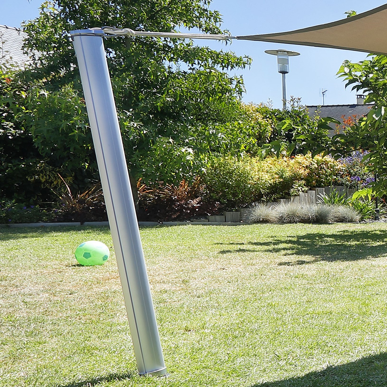 Heavy Duty Poles For Canopy, Tent Canopy Iron Support Pole, Sun Shade Supplies For Supporting Sunshade Hammock, Sail, Tarpaulin, Tent Cover, Canopies Zorq